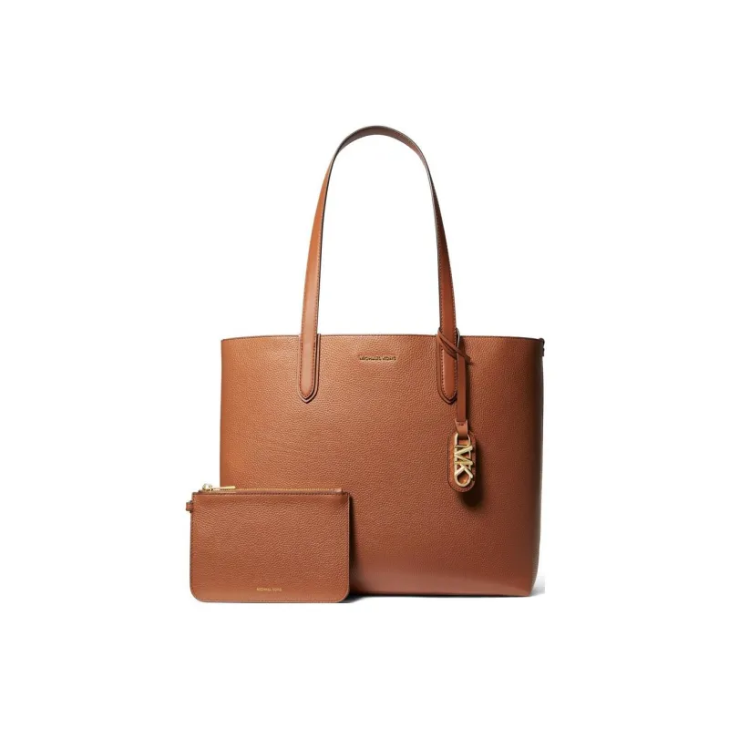 MICHAEL KORS Eliza Series Calfskin Tote Bag Shopping Bag Handbag Shoulder Bag Women's Brown-1