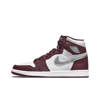 Jordan Air Jordan 1 Anti-Slip Wear-Resistant High-Top Vintage Basketball Shoes Unisex Red