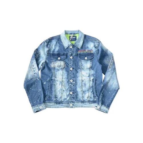 Staple Denim Jackets Men Blue