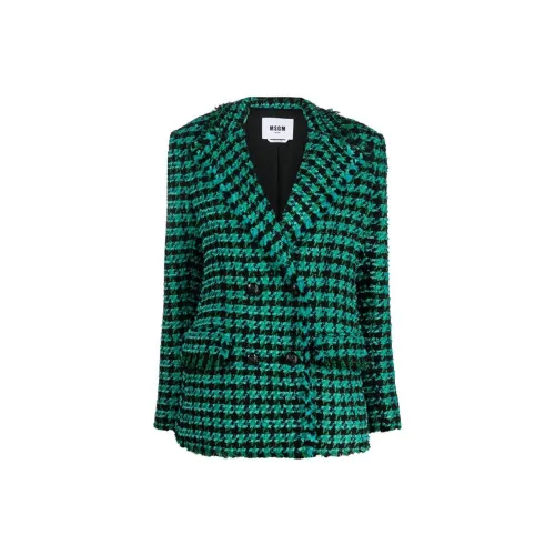 MSGM Jackets Women's Green