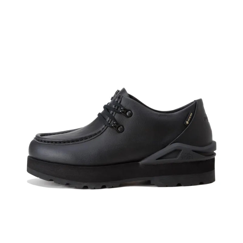 THE NORTH FACE Decade GORE TEX Moccasin Anti Slip And Wear Resistant Water Resistant Low Top Outdoor Shoes Unisex Black-0