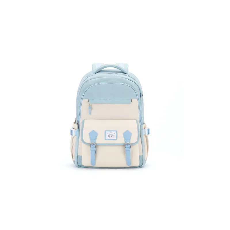 SOSITE Nylon Laptop Backpack Women's Multicolor-2