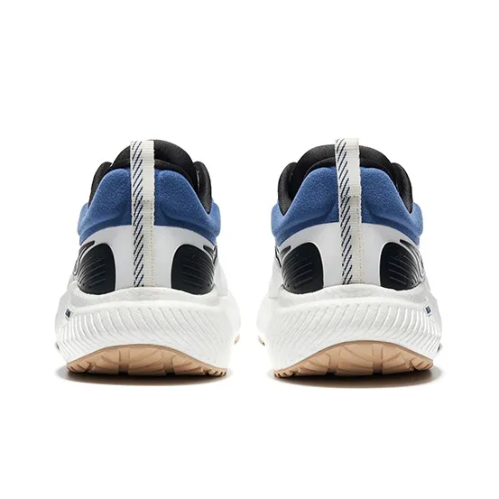 Saucony Surge 2 Cushioning Low Top Casual Running Shoes Unisex White Black Blue-3