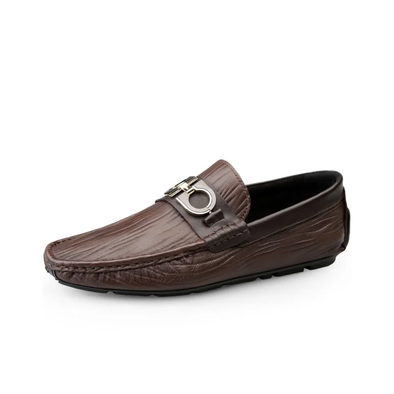 DCK Men's Casual Shoes Men Low Top Black/Brown-6