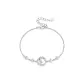 S925 Sterling Silver, Pluto and Charon Bracelet