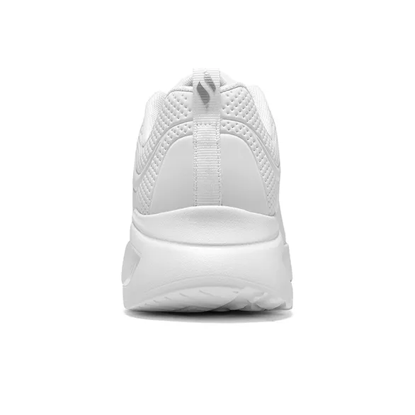 Skechers Uno Lite Slip Resistant, Abrasion Resistant, Lightweight, Breathable Low Top Skateboard Shoes Women's White-3