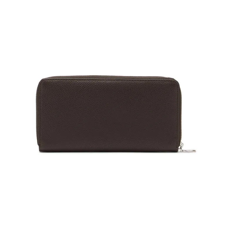 DIESEL Cow Leather Wallet Regular Men's Brown-1