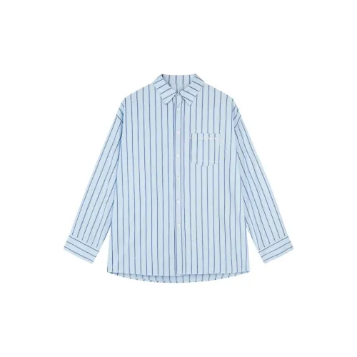 VOBA X TFBOYS 10th Anniversary Co-branded Series Shirts Unisex Sky Blue