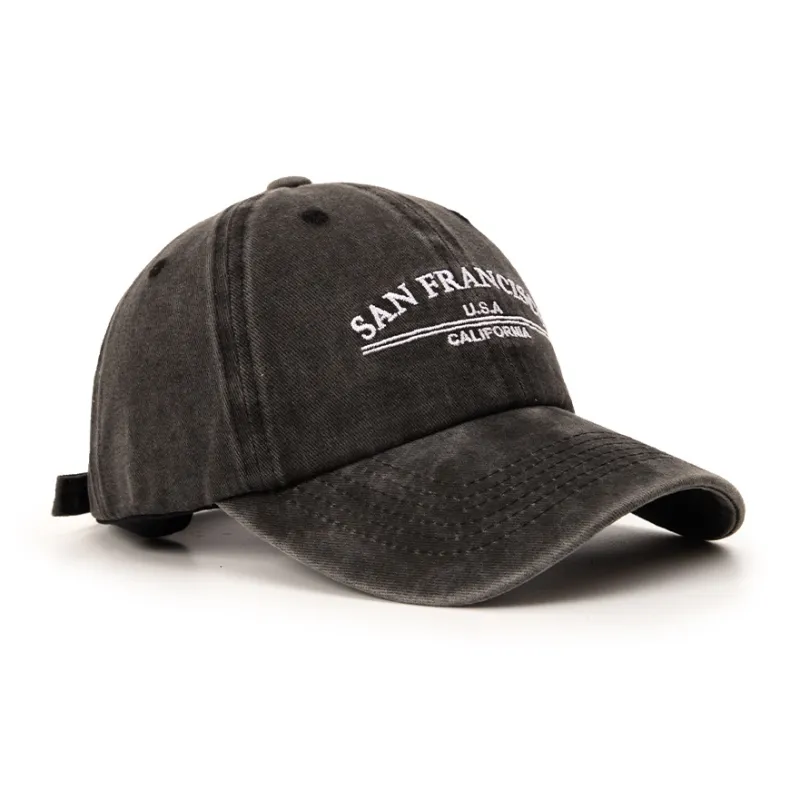 BAIJUAN Cotton Linen Blend Baseball Caps Unisex-4
