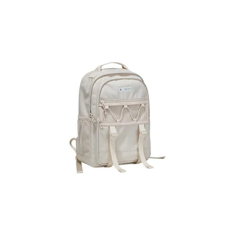 OIWAS Fabric Backpack Laptop Backpack Regular Women's White Gray, Black, Gray Blue, Gray Purple-1