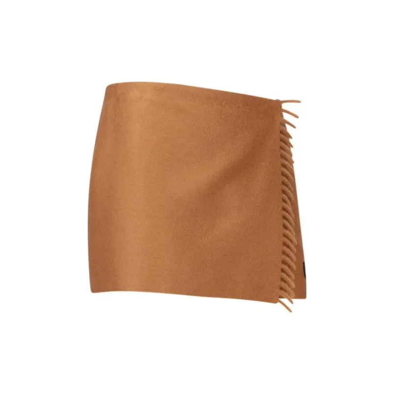 PRADA SS23 Casual Short Skirts Women's Brown-2
