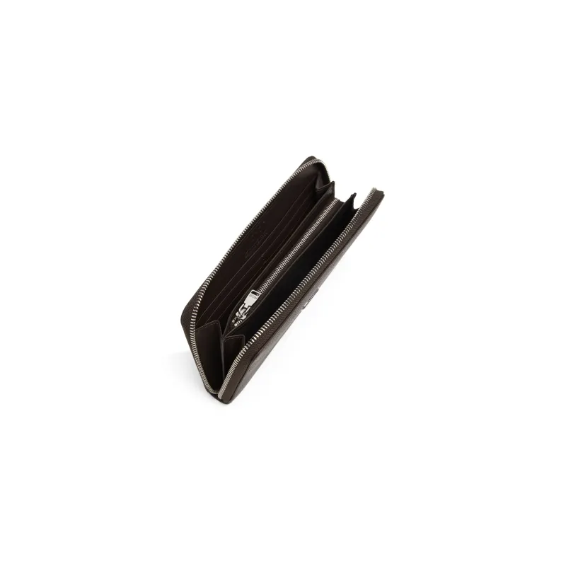 DIESEL Cow Leather Wallet Regular Men's Brown-3