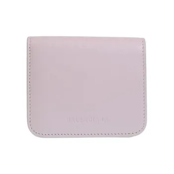 Balenciaga Leather Wallet Regular Women's Light Pink