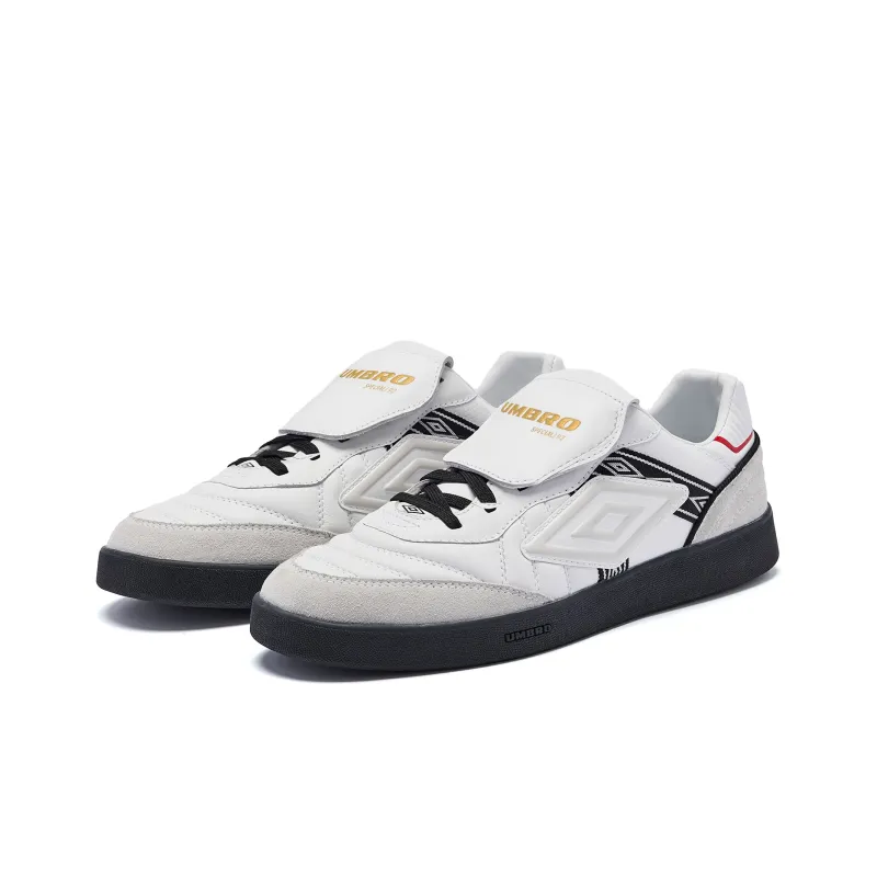Umbro Speciali Red Diamond Classic Collection Cushioning Low-Top Skateboard Shoes Men's White-4
