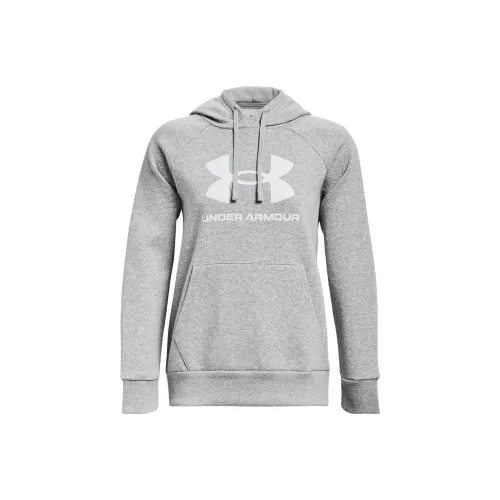 Under Armour Big Logo Sweatshirts Women's Gray