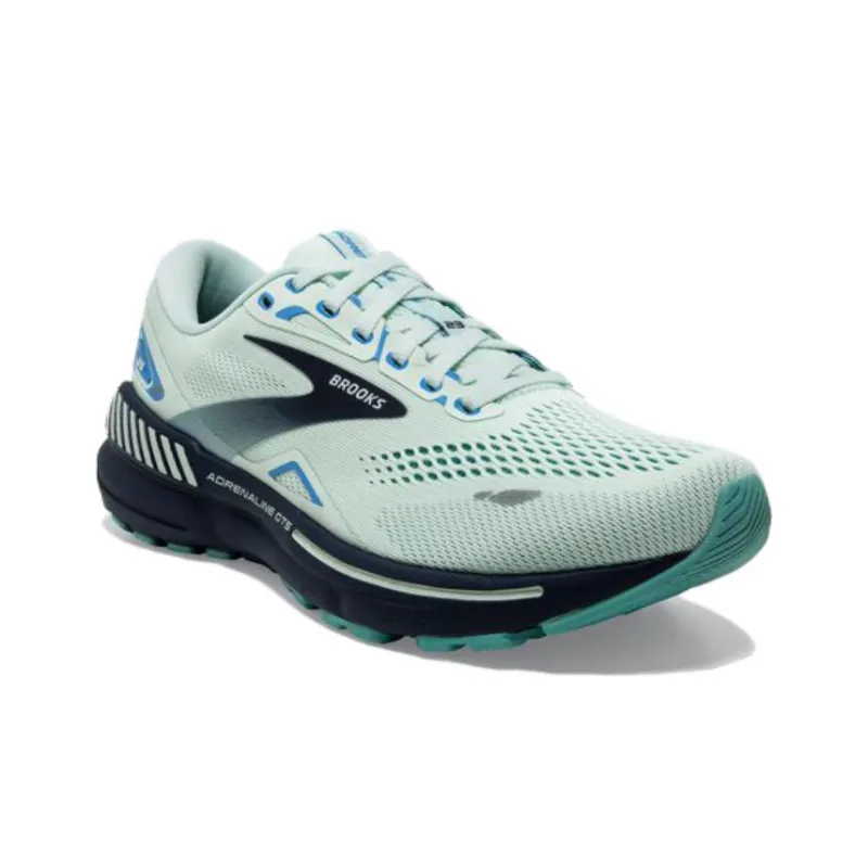 Brooks Adrenaline GTS Cushioning Wear-Resistant Low-Top Casual Running Shoes Men's Green-2