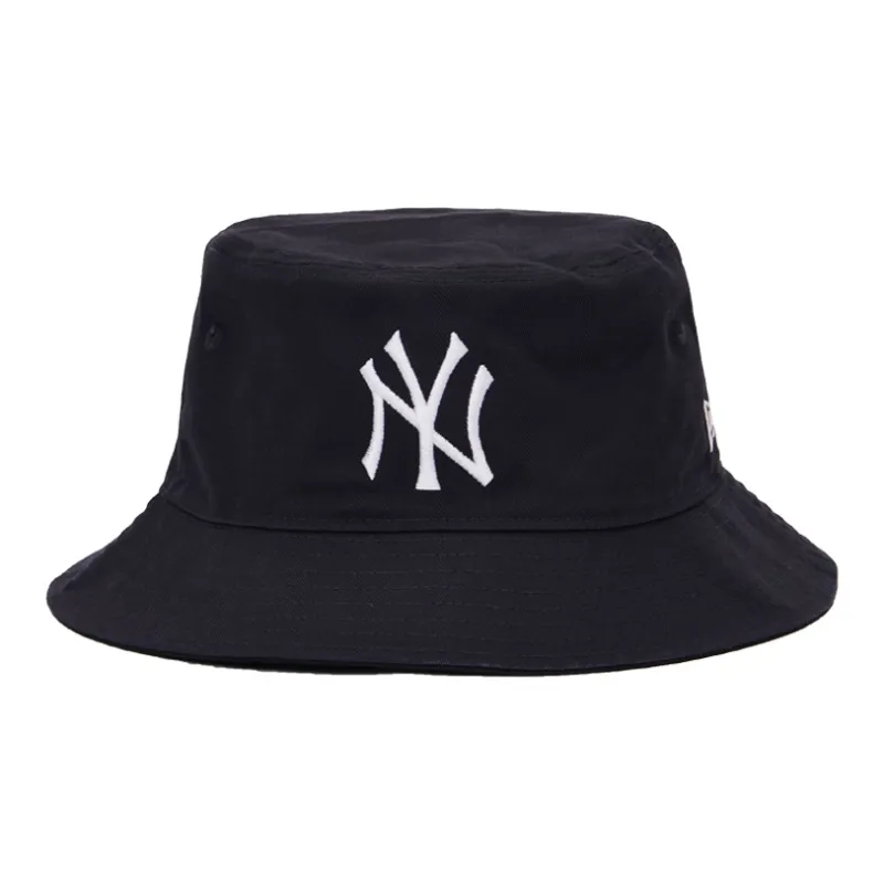 New Era Cotton Bucket Hats Unisex White-0