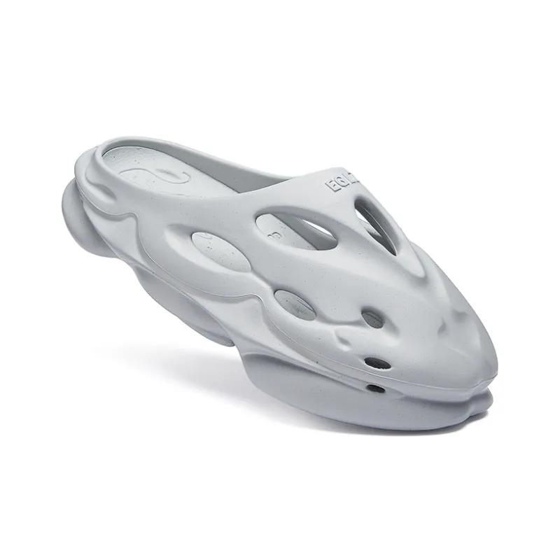 EQLZ EQUALIZER 1100 Slide Slippers Unisex Oyster Mushroom-1