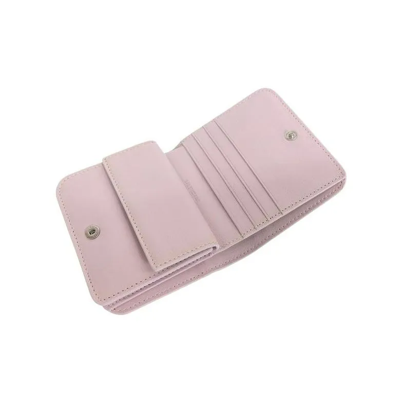 Balenciaga Leather Wallet Regular Women's Light Pink-4