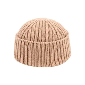 GUCCI Logo-patch Ribbed Beanie