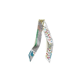 HERMES 2000s Pantin City Ribbon Scarf