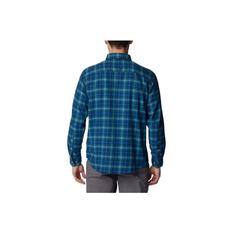 Columbia Cornell Woods Shirts Men Blue-1