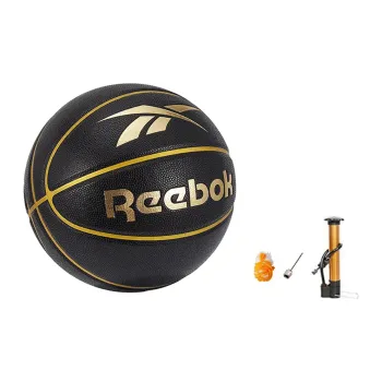 Reebok PU Basketball Black Gold Size 7 Training Unisex