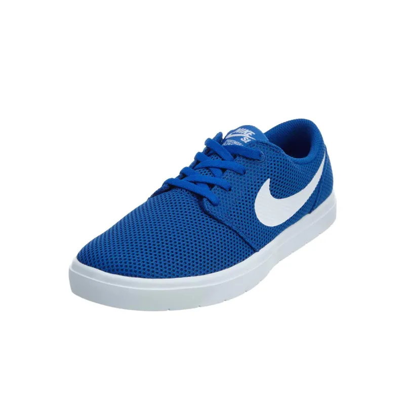 Nike Sb Portmore Ii Ultralight Game Royal White-2