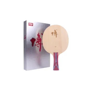 DHS Ping Pong Paddles Unisex Pure Wood Yellow