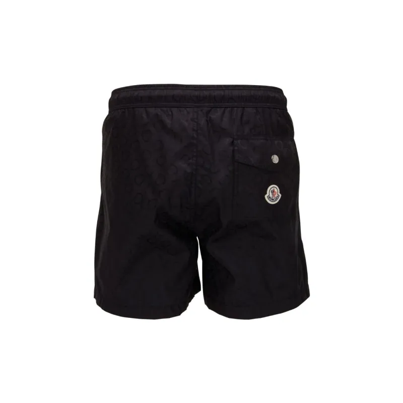 Moncler Allover Logo Swimshort-1