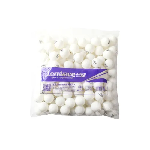 LENWAVE Table Tennis 140 Pcs Shopping Bag Included Yellow White