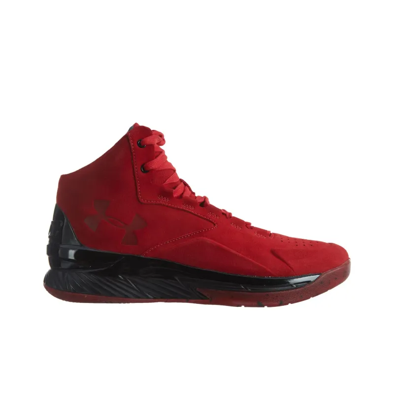 Under Armour Curry 1 Lux Mid Sde Red/Black Red-1