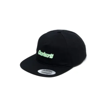 Carhartt WIP Cotton Baseball Caps Unisex Black