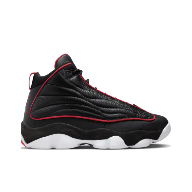 Jordan Pro Strong Black University Red-1