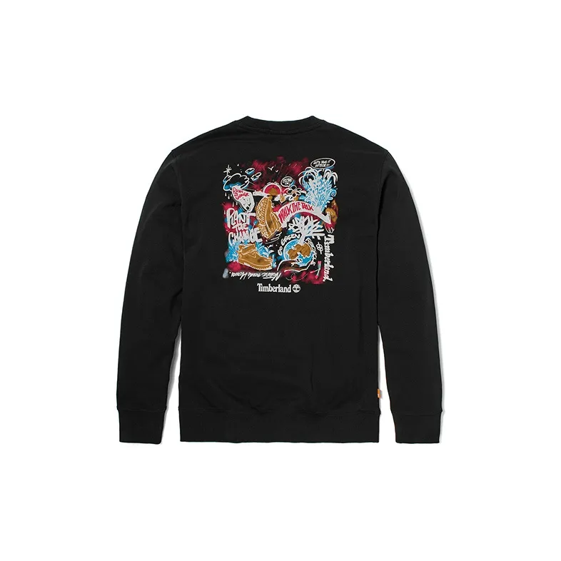 Timberland Sweatshirts Unisex Black-1