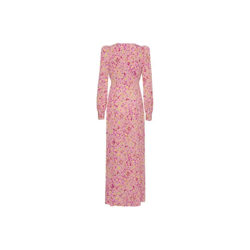 Rotate Floral-jacquard Maxi Dress-1