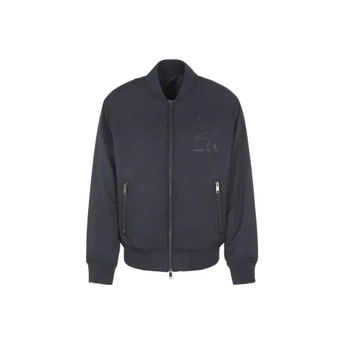 ARMANI EXCHANGE Puffer Jackets Men Marine Blue