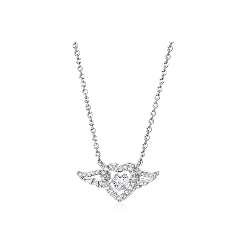 KADER S925 Silver Necklaces Women's Silver White, Goddess Exclusive Box-0