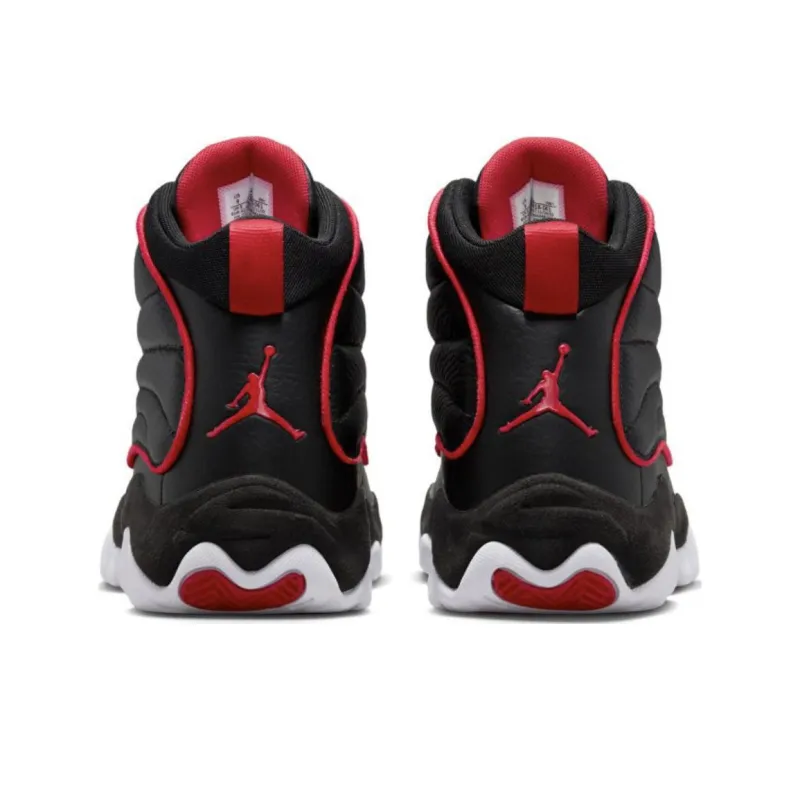 Jordan Pro Strong Black University Red-3