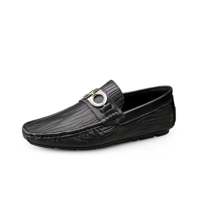DCK Men's Casual Shoes Men Low Top Black/Brown-1