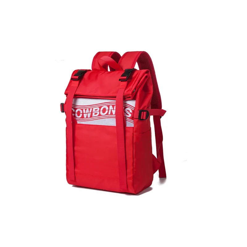 COWBONE Polyester Laptop Backpack Regular Unisex Red-2
