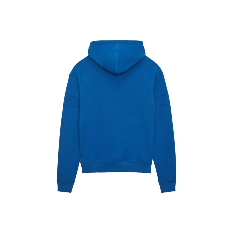 SAINT LAURENT Logo Embroidered Drawstring Hoodie-1