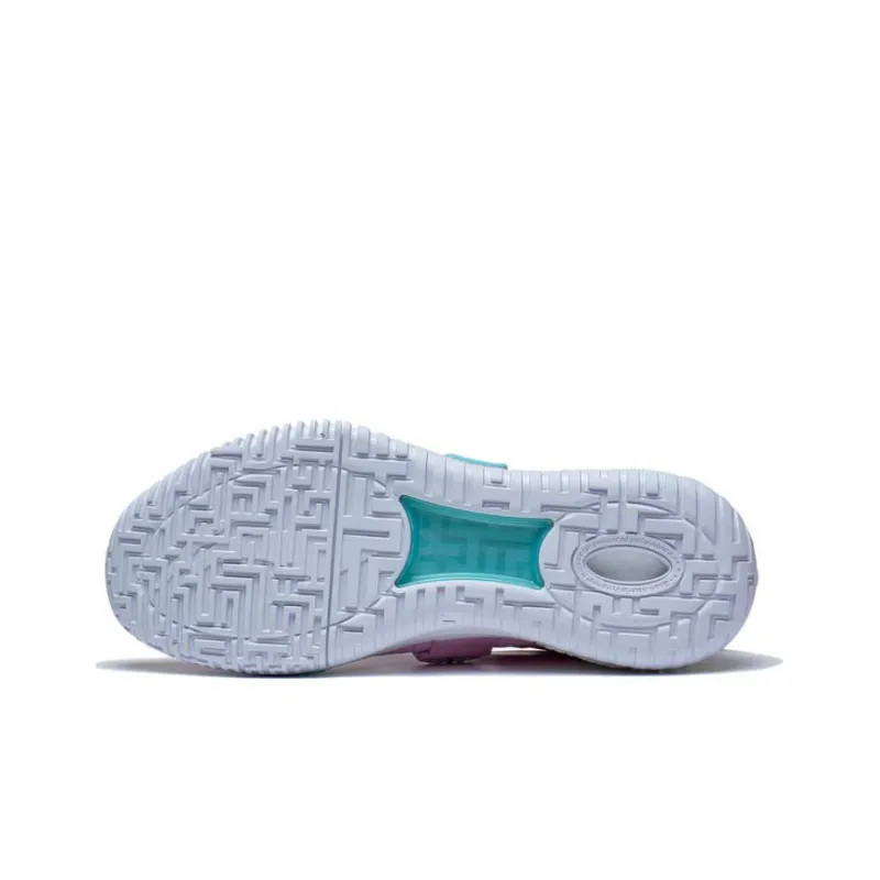 LiNing Rage Cushioning Support Low Top Basketball Shoes Men's First Pink Lotus-6