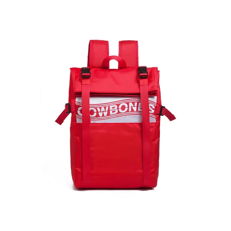 COWBONE Polyester Laptop Backpack Regular Unisex Red-0