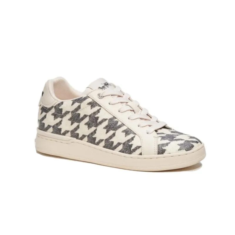 COACH Clip Low Top Skateboard Shoes Women's Black-2
