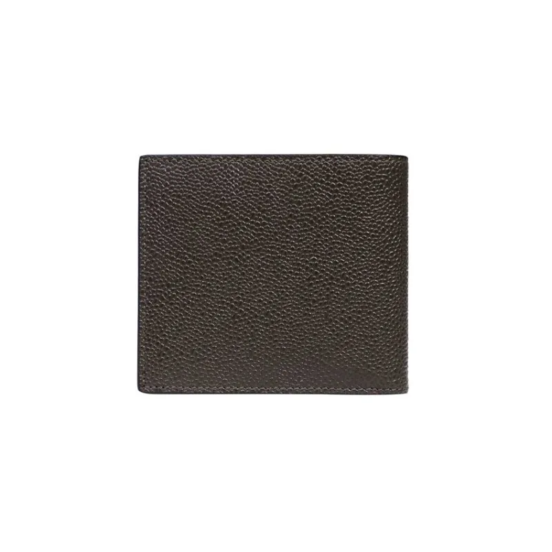 THOM BROWNE Pebble Textured Bifold Wallet-1