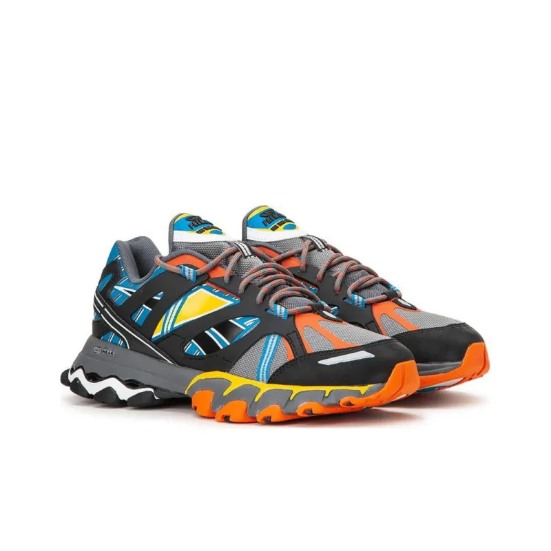 Reebok Dmx Trail Shadow Grey Blue Orange-2