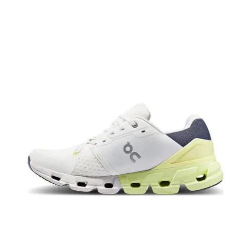 On Cloudflyer Running Shoes Men Low-Top White/Yellow