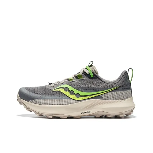 saucony Women's Peregrine 13 'Gravel Slime'