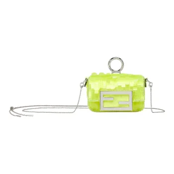 FENDI Sequins Shoulder Bag Women's Green